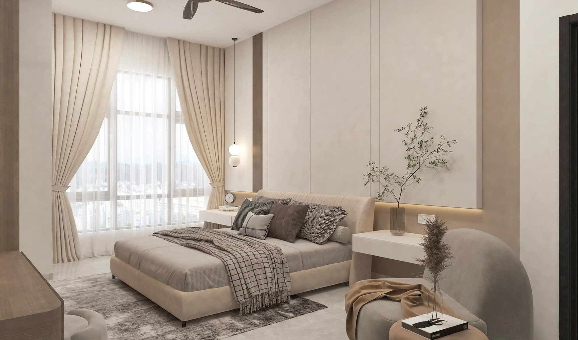 A Signature Duo bedroom